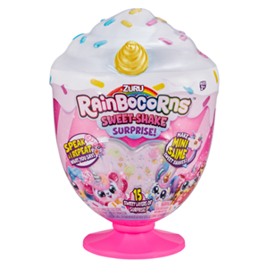 عروسک سخنگوی سورپرایزی رینبوکورنز RainBocoRns سری Sweet Shake با شاخ طلایی